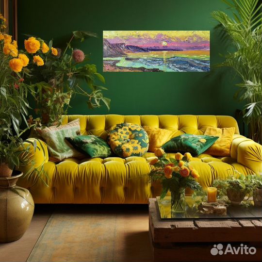 Интерьерная картина, морской пейзаж