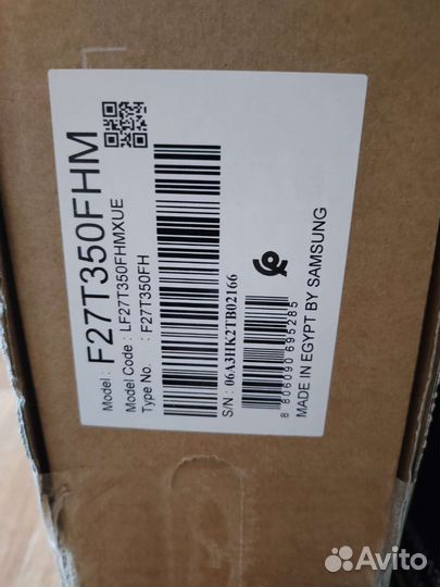 Монитор Samsung 27 новый