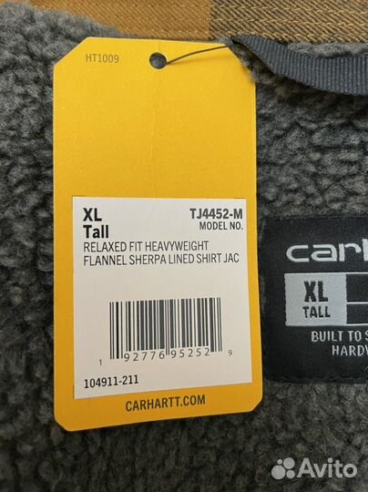 Рубашка Куртка Carhartt Sherpa Оригинал