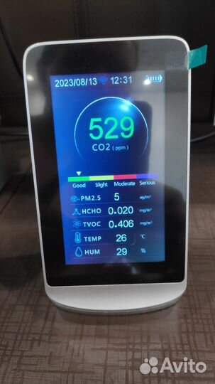 Монитор качества воздуха Tuya DM72B WiFi