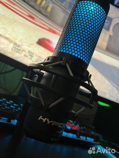 Микрофон hyperx quadcast s
