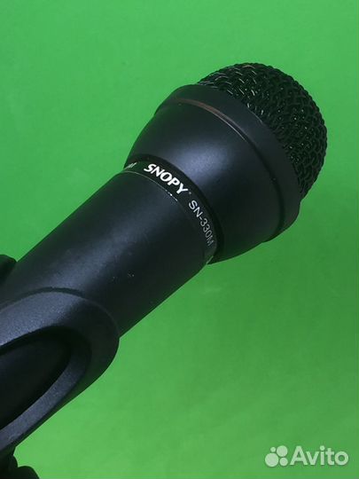 Микрофон конденсаторный snopy SN-330M со штативом