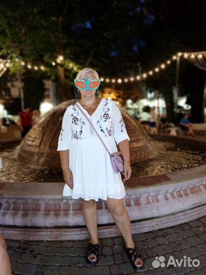 Платье хлопок