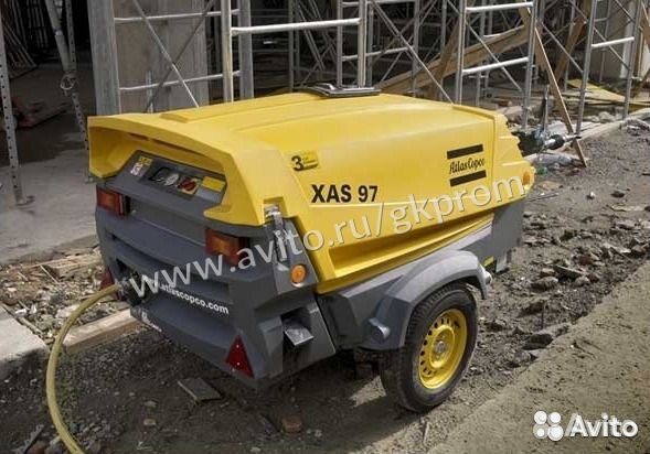 Аренда компрессора 7,10 бар, 5,10,15,20,25 м3/мин