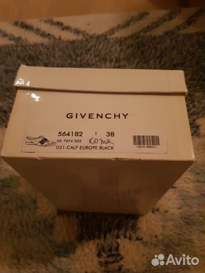 Туфли (ботинки) Givenchy