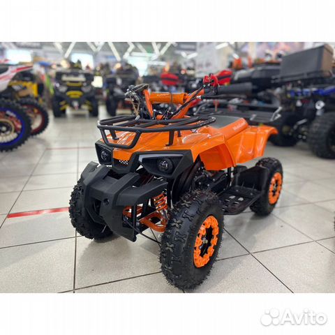 Детский квадроцикл scorpion 50 оранжевый