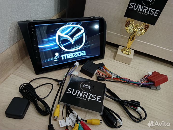 Магнитола Mazda 3 bk на андроид