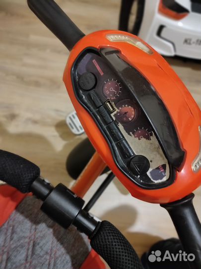 Детский велосипед с ручкой бу