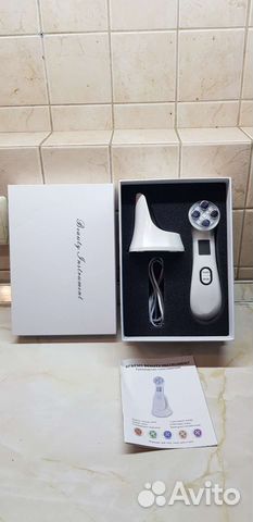 Микротоковый массажер для лица RF лифтинг