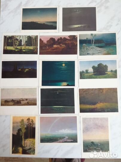 Открытки Куинджи Саврасова Шишкина Айвазовского