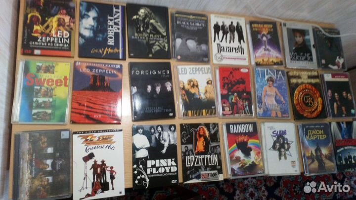 Диски DVD и CD