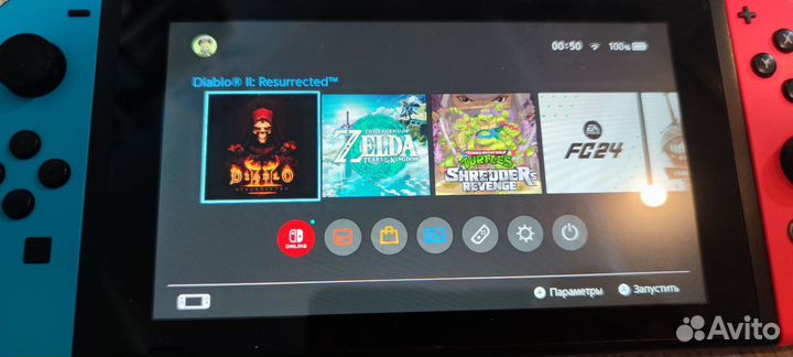 Игровая приставка nintendo switch прошитая