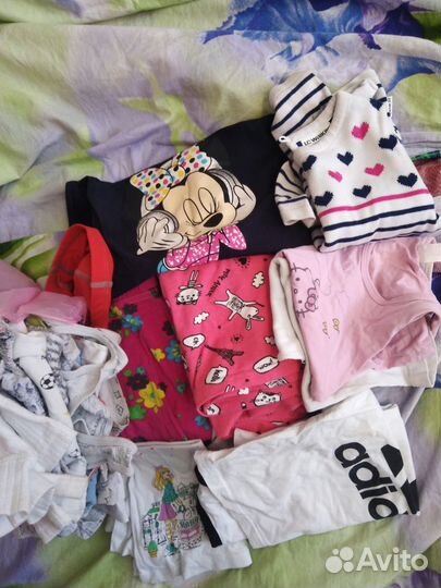 Детская одежда для девочек пакетом
