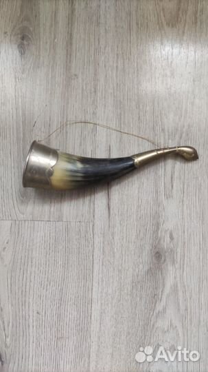 Бокал - Рог кость натуральная