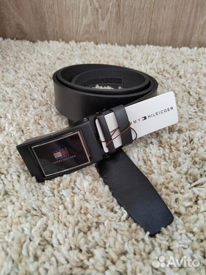 Мужской ремень из эко кожи Tommy Hilfiger