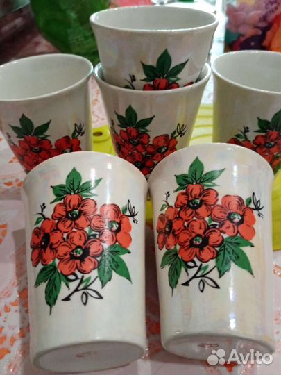 Форфоровые стаканчики