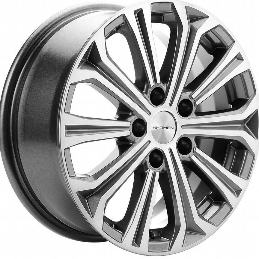 Диски Khomen KHW1610 6.5x16 5x108 ET45 D60.1 Gray-FP