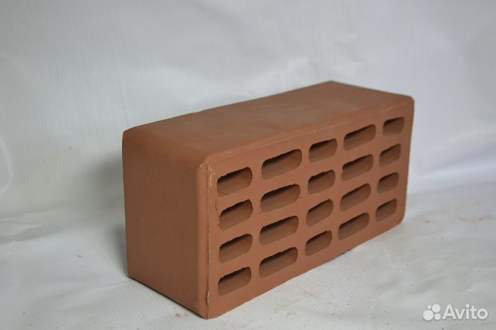 Кирпич облицовочный Пермский Красный полуторный