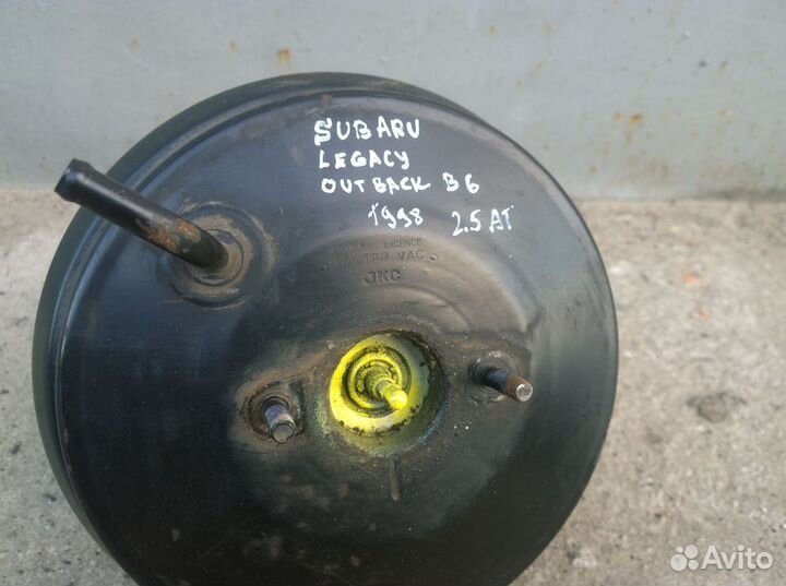 Вут вакуумный усилитель тормозов subaru outback bg