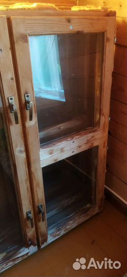 Окна деревянные б/у