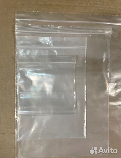 Гриппер zip lock, 150 х 220 мм, 80 мкм