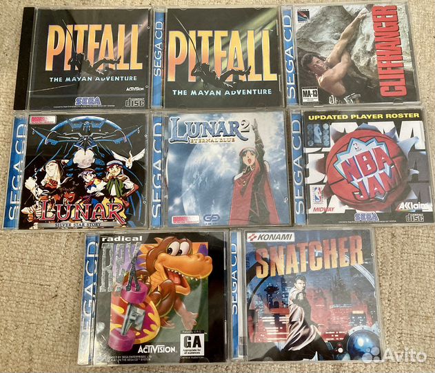 Игры Sega CD Mega CD