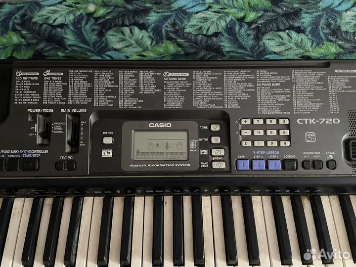 Синтезатор casio ctk-720