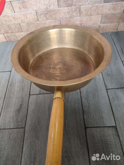 Антиквар, варенье, медный таз. Латунный таз