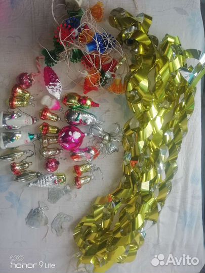 Советские елочные игрушки СССР