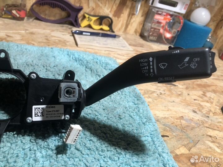 Подрулевой переключатель skoda octavia a5