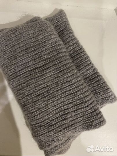 Оренбургский пуховый платок (снуд) новый