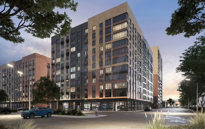 2-к. квартира, 81 м², 11/16 эт.