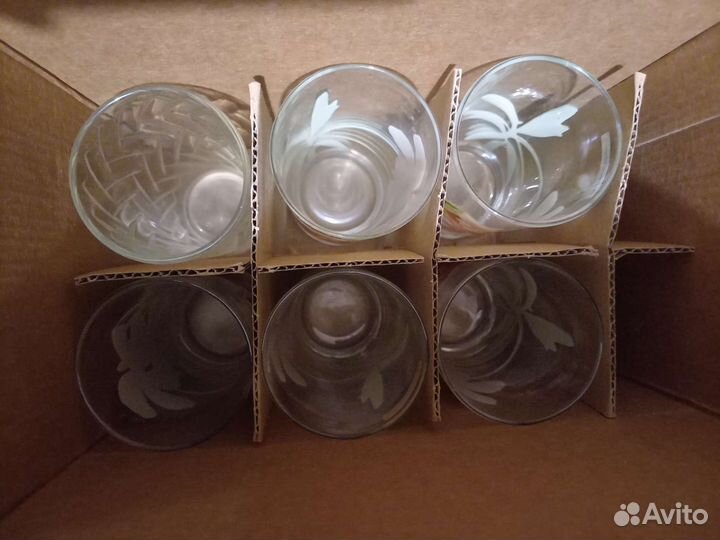 Набор стаканов и графин luminarc