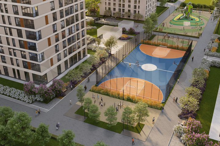 2-к. квартира, 46,9 м², 17/18 эт.