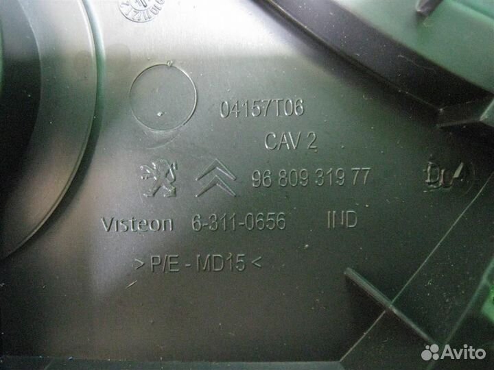 Накладка торпедо Citroen Berlingo B9 2011