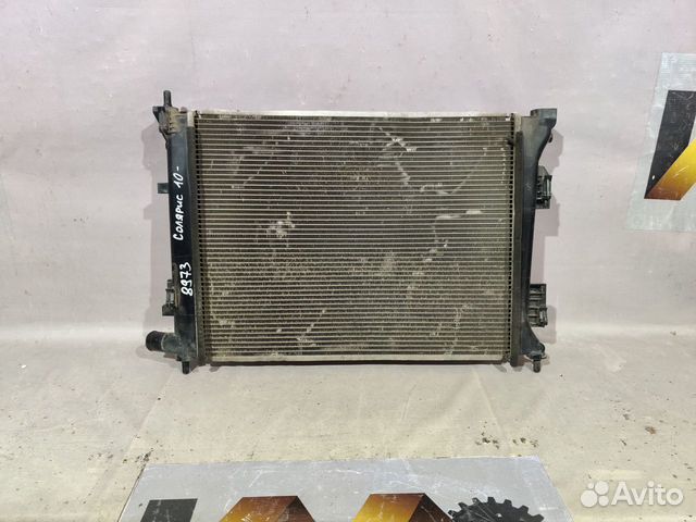 Хендай Солярис 2010- Радиатор охлаждения 8973