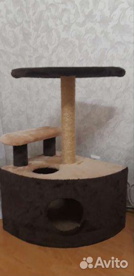 Домик для кошки с когтеточкой бу