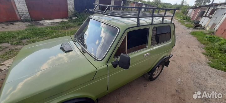 Экспедиционный багажник на ниву