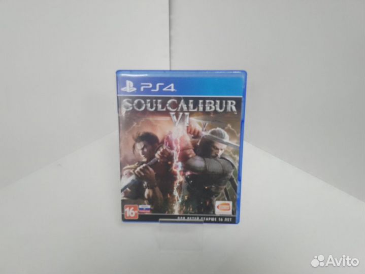 Игровые диски. Sony Playstation 4 SoulCalibur VI