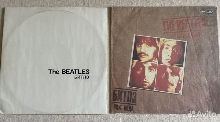 Виниловая пластинка группы The beatles