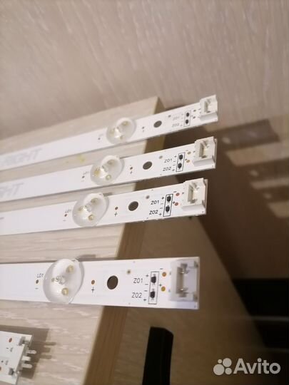 Комплект подсветки для тв LG 49UK6200PLA