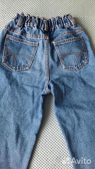 Продаю джинсы для девочки Ostin бу размер 128-134