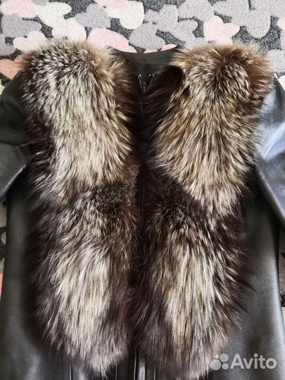 Куртка кожаная