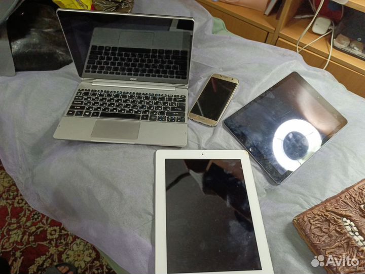 iPad, Samsung s6, iPhone 5