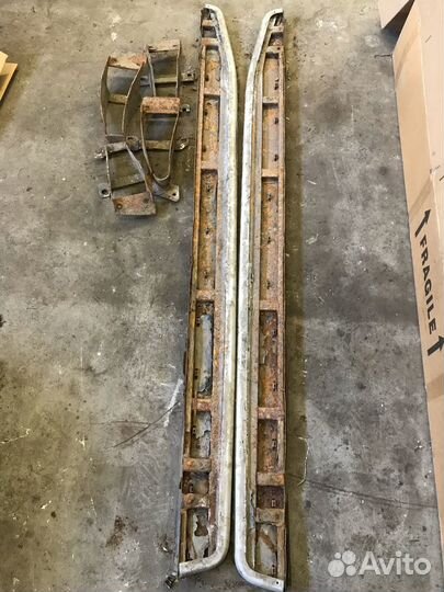 Пороги Land Rover Discovery 2013 комплект