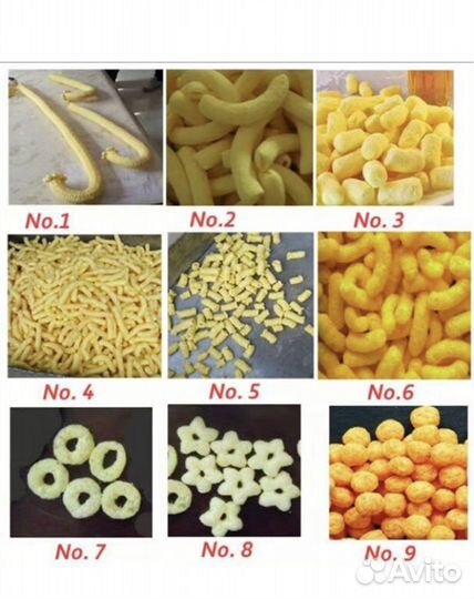 Экструдер для кукурузных палочек