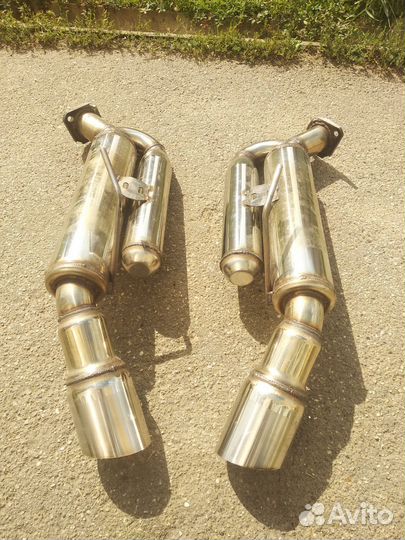 Спортивный выхлоп BraafaTeam infiniti fx35/37/qx70