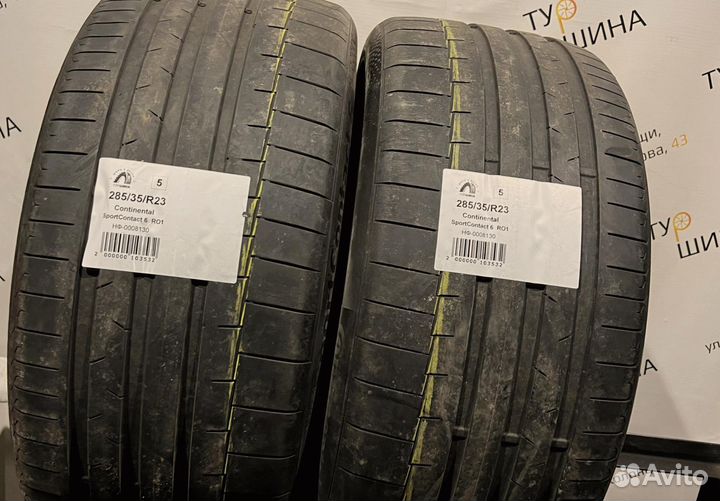 Continental SportContact 6 285/35 R23 94Y