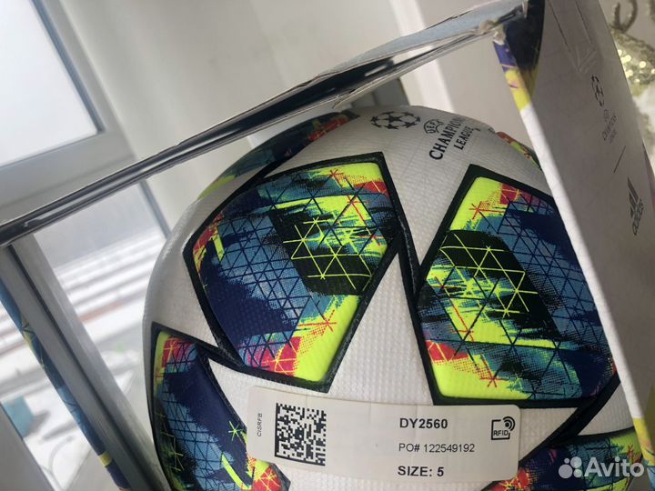 Футбольный мяч adidas ориг uefa league 2019-2020