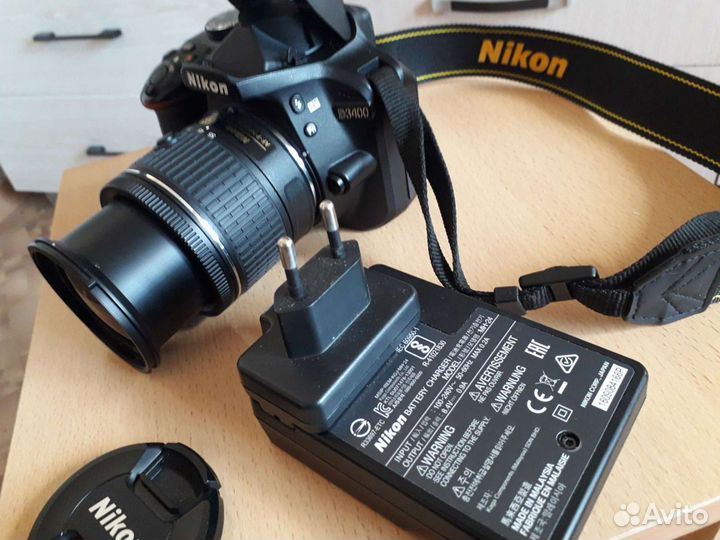 Зеркальный фотоаппарат nikon D3400